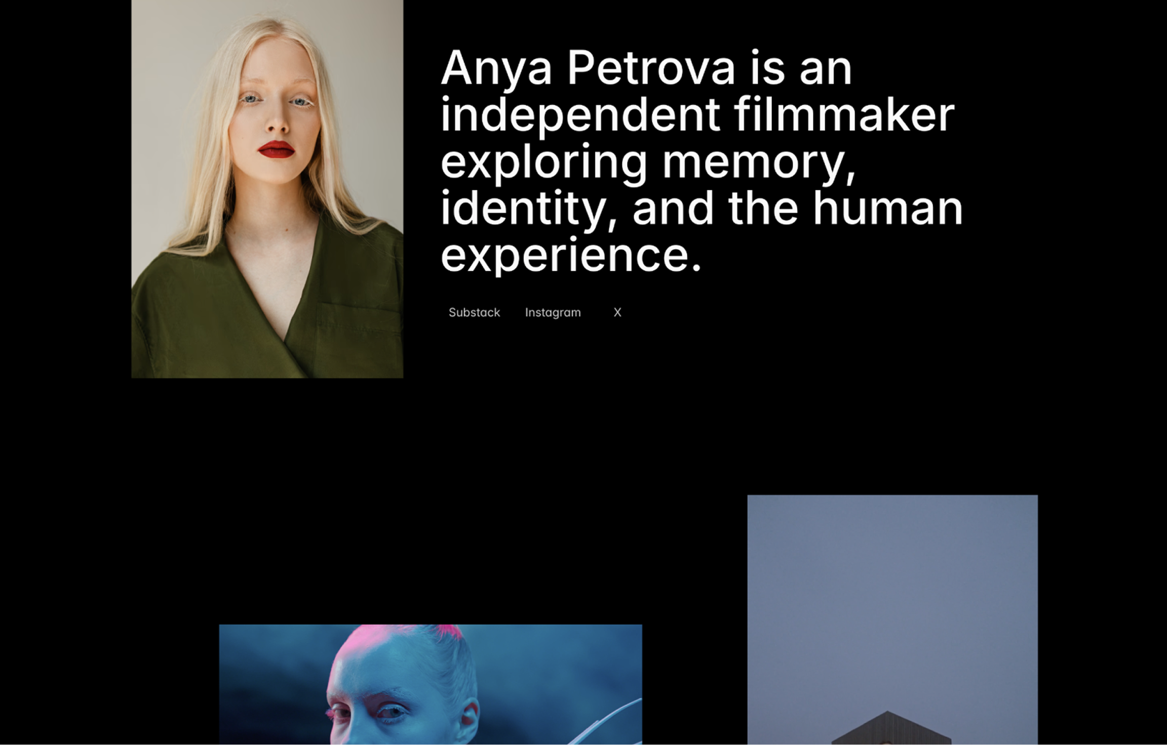 Social media section